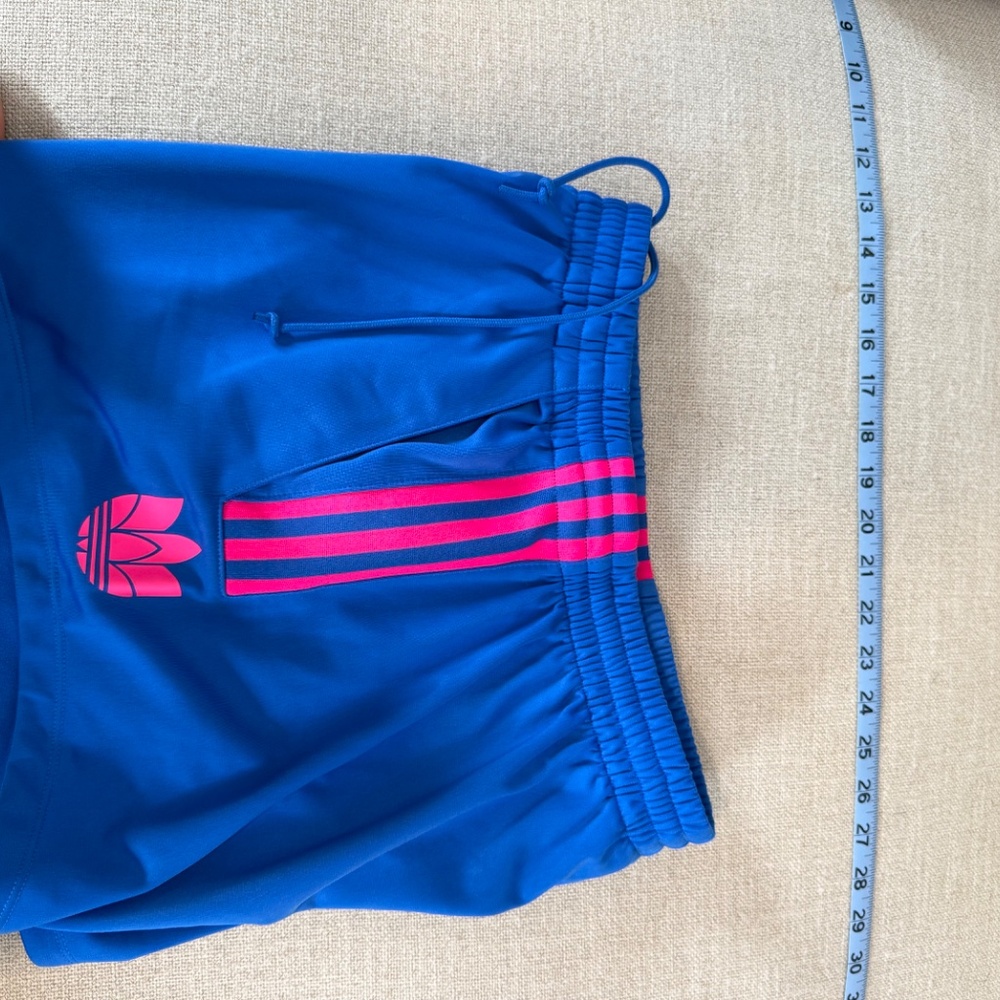 Adidas Blue & Pink athletic shorts - Picture 2 of 5